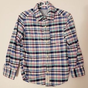 Carter’s Plaid Button Down Shirt